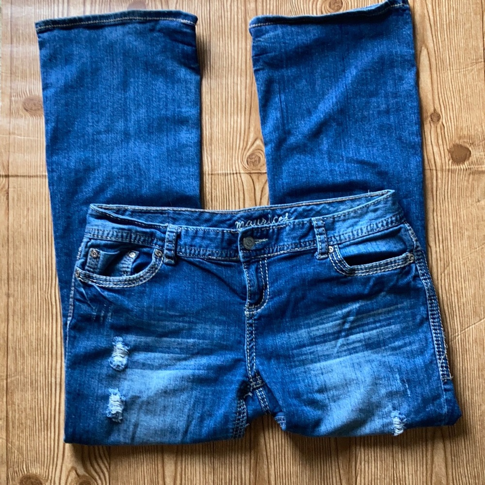 Maurices Boot Cut Jeans EUC